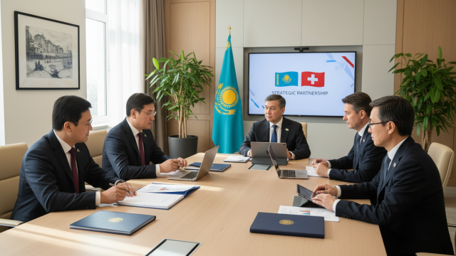 découvrez comment le kazakhstan et la suisse envisagent de renforcer leurs échanges commerciaux et leurs investissements stratégiques pour stimuler la croissance économique bilatérale.
