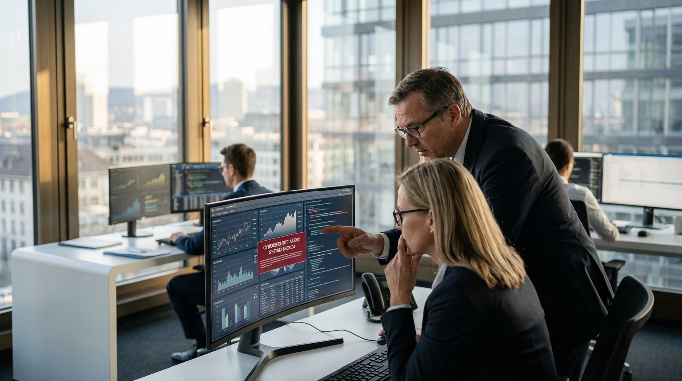 La Finma tire la sonnette d&rsquo;alarme : les failles technologiques menacent le secteur financier suisse