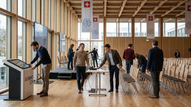la suisse s'apprête à accueillir un sommet international majeur consacré à l'intelligence artificielle, réunissant experts et innovateurs pour façonner l'avenir technologique mondial.