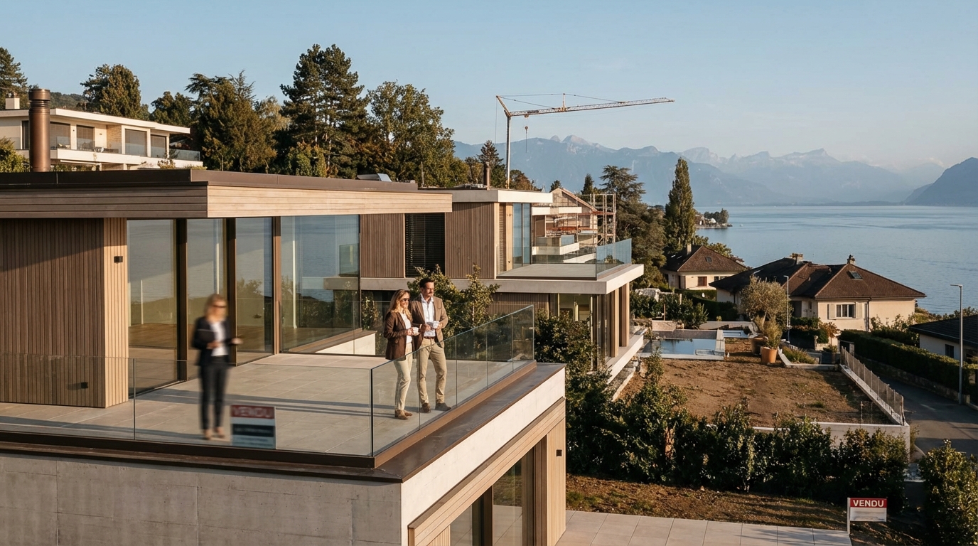 La peur de manquer alimente l&rsquo;essor du marché des résidences de luxe au bord du Lac Léman