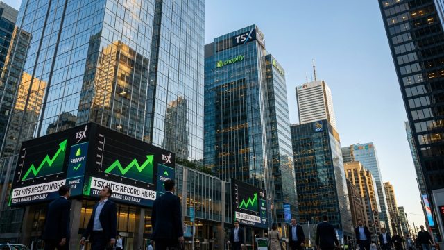 le tsx connaît une forte hausse portée par la performance remarquable des secteurs de la technologie et de la finance, dynamisant le marché boursier canadien.