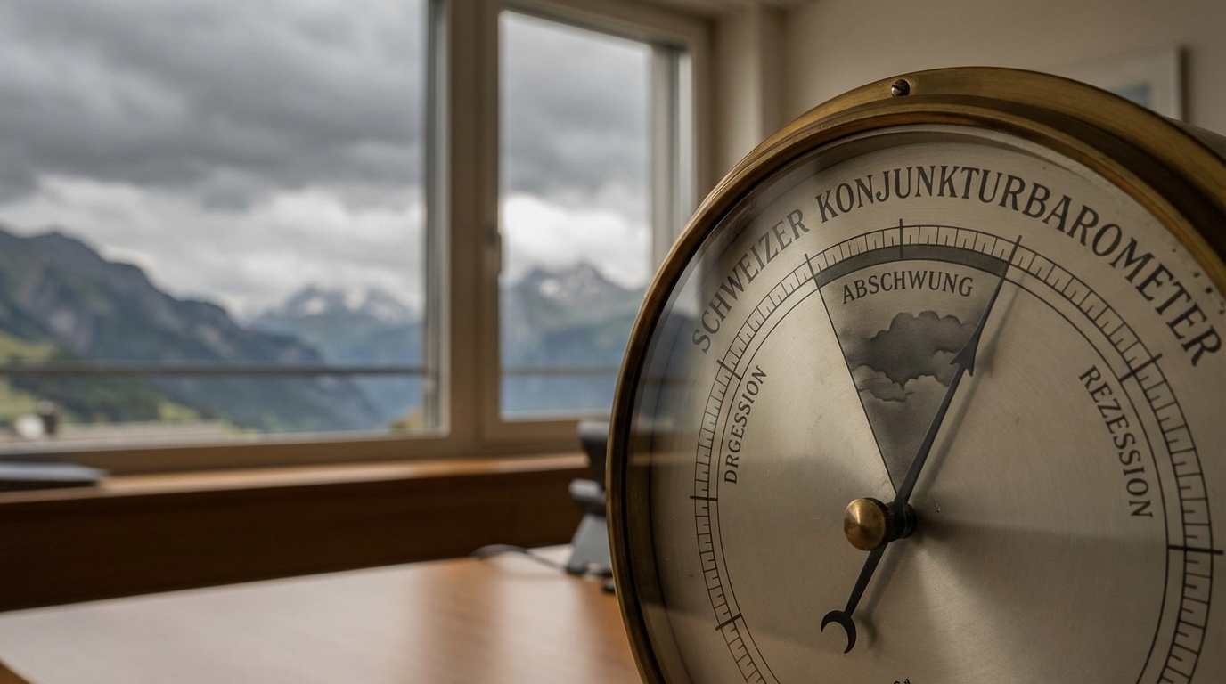 Le baromètre économique révèle un ciel qui se couvre pour la Suisse