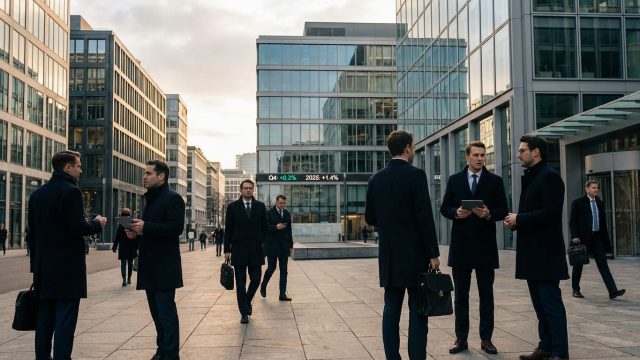 l'économie suisse enregistre une croissance de 0,2% au quatrième trimestre 2025, avec une progression annuelle de 1,4%, témoignant d'une dynamique économique stable.