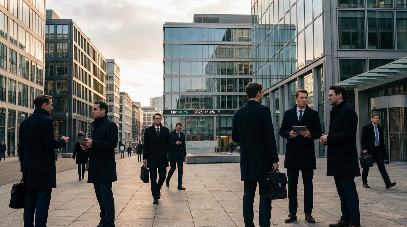 L&rsquo;économie suisse progresse de 0,2% au quatrième trimestre, affichant une croissance annuelle de 1,4% en 2025