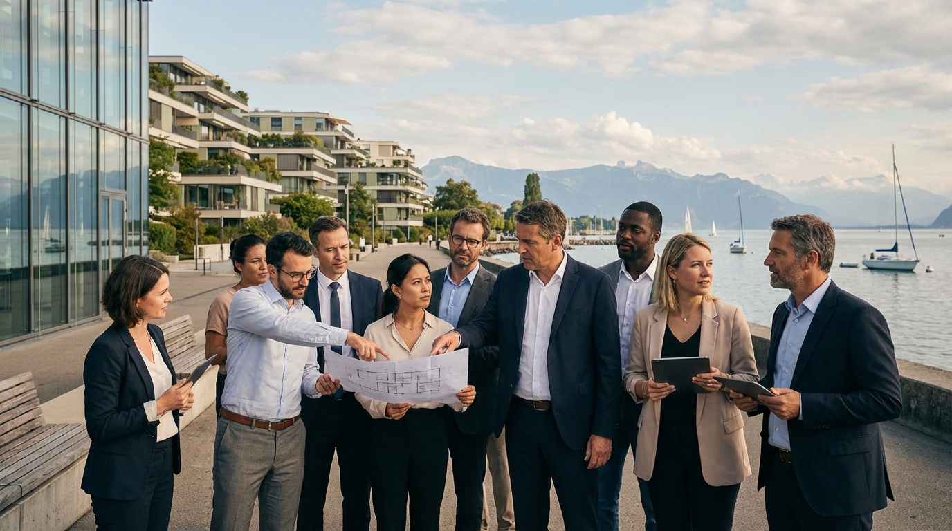 Les acteurs incontournables de l&rsquo;immobilier résidentiel à Lake Geneva en 2026