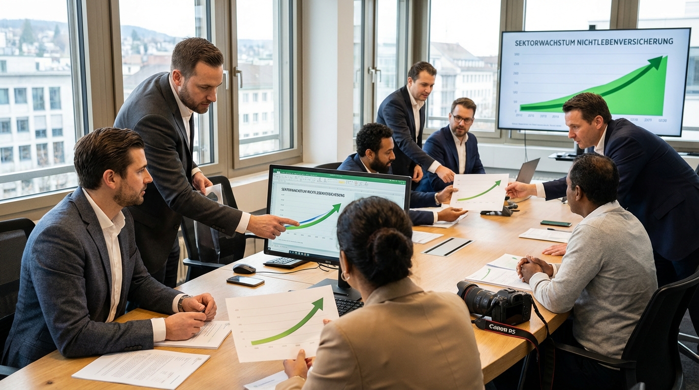 Les assureurs constatent une nette progression dans le secteur des assurances non-vie