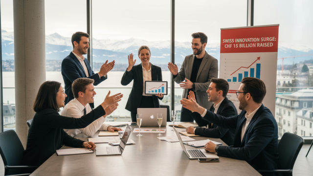 découvrez comment les start-ups suisses ont atteint un record historique de levée de fonds en 2025, dynamisant l'innovation et l'économie locale.