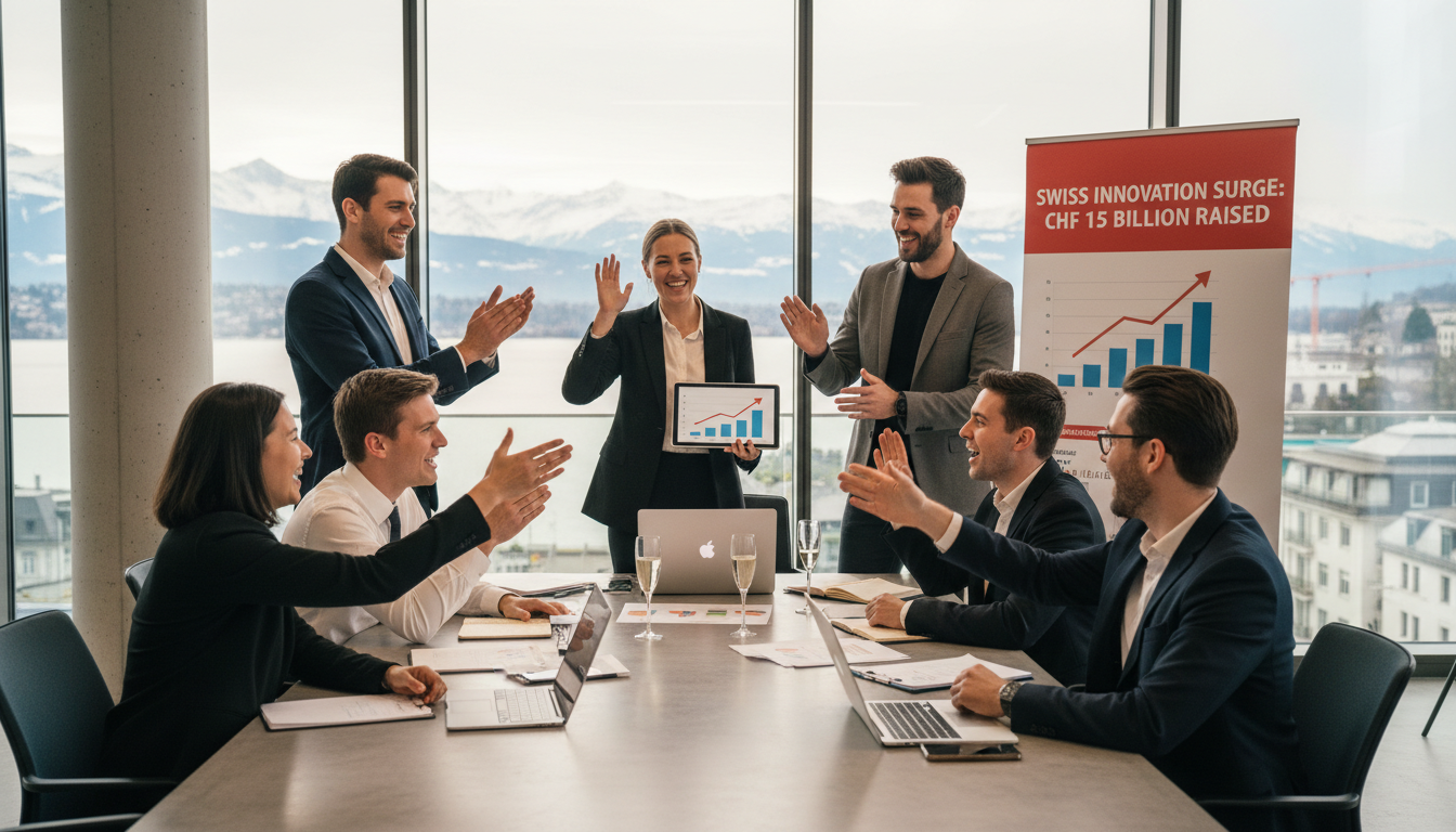 Les start-ups suisses ont connu une levée de fonds record en 2025