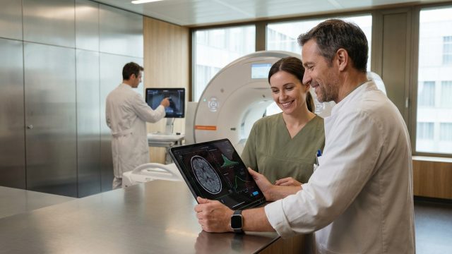 découvrez comment l'intelligence artificielle transforme le secteur de la santé en améliorant les diagnostics, les traitements et la gestion des soins pour un système plus efficace et patient-centered.