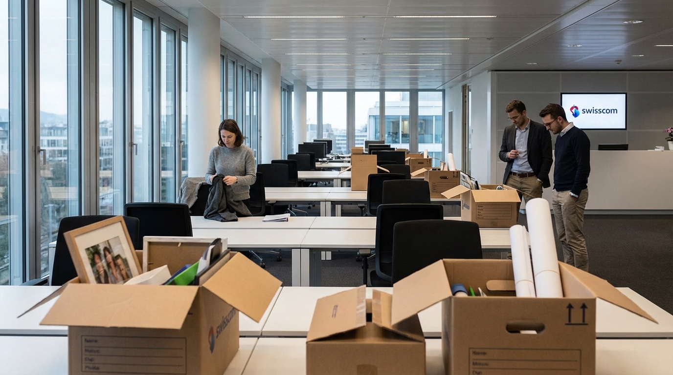 Nouvelle onde de choc sur l’emploi suisse : des dizaines de postes supprimés dans une filiale de Swisscom