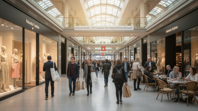 découvrez les prévisions pour 2026 indiquant une croissance modérée mais encourageante du commerce de détail en suisse, avec des opportunités clés à saisir.