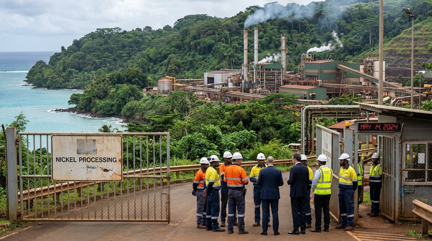 REPORTAGE. En Nouvelle-Calédonie, les usines de nickel face à un tournant décisif