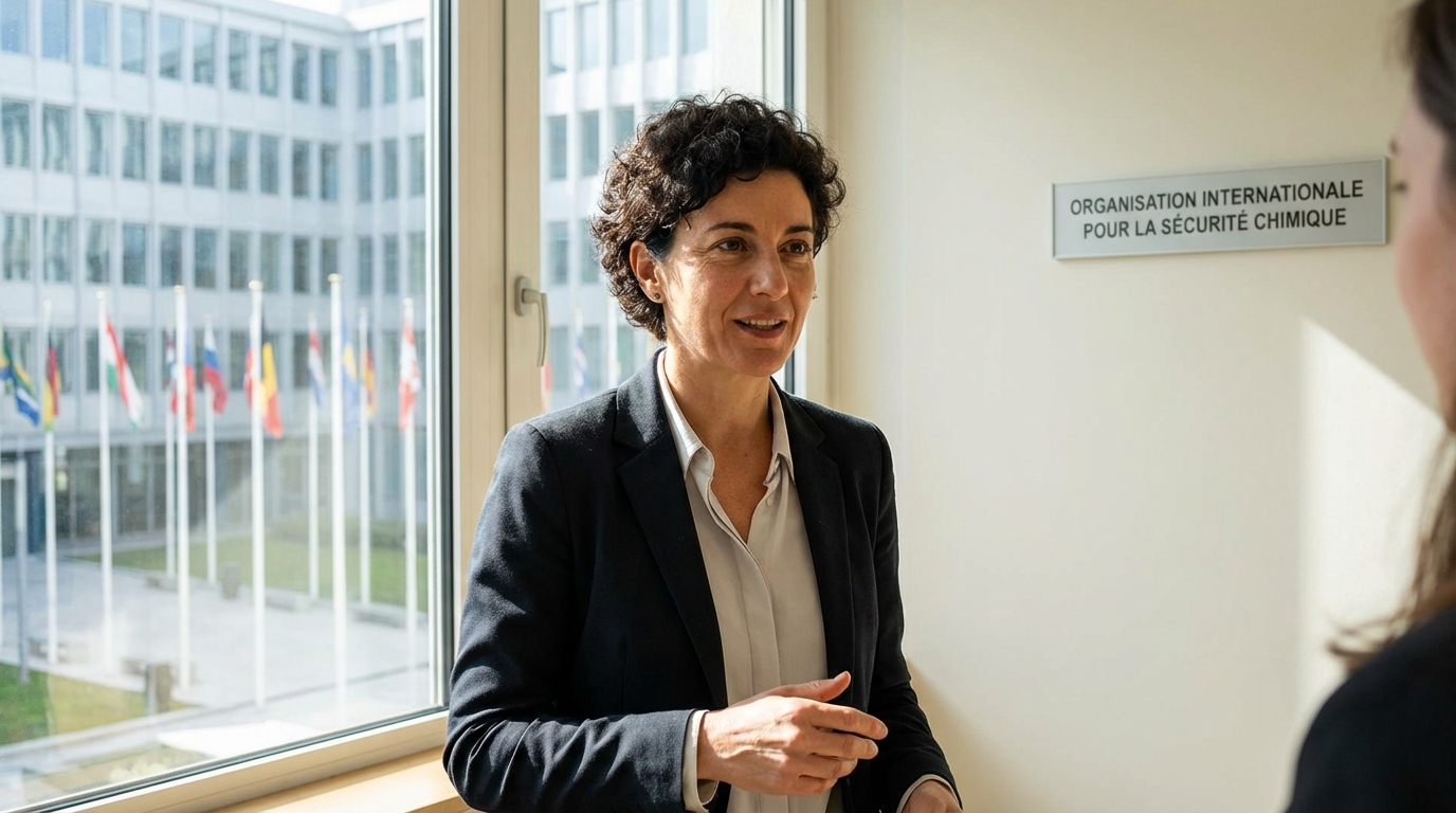Sabrina Dallafior : première femme à prendre la tête de l&rsquo;agence internationale de démantèlement des armes chimiques