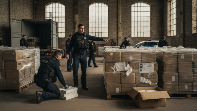 une opération majeure en europe démantèle un réseau international de trafic de cocaïne en pleine expansion, marquant une avancée significative dans la lutte contre le crime organisé.