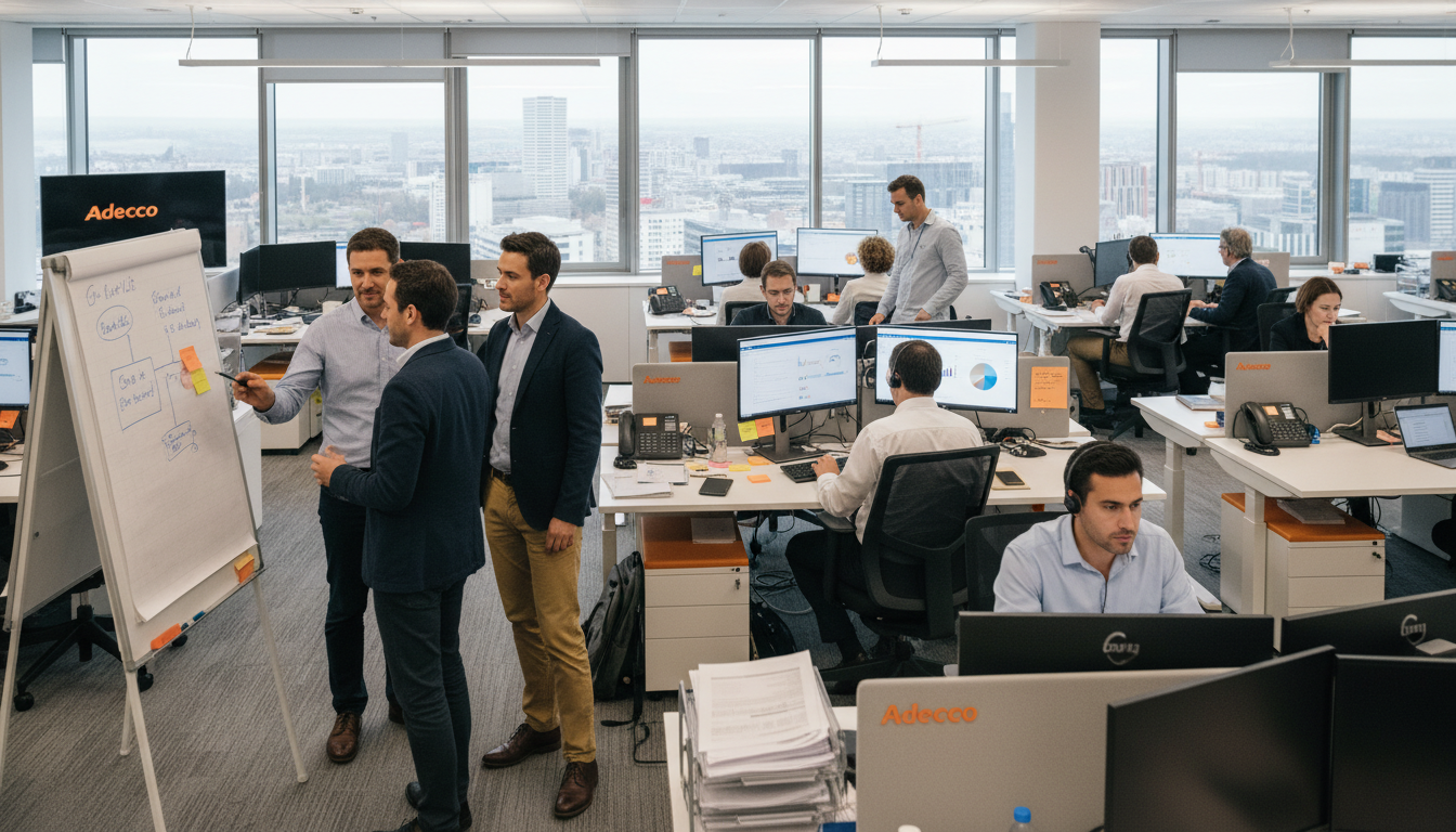 Adecco dynamisé par une forte demande de personnel flexible au quatrième trimestre