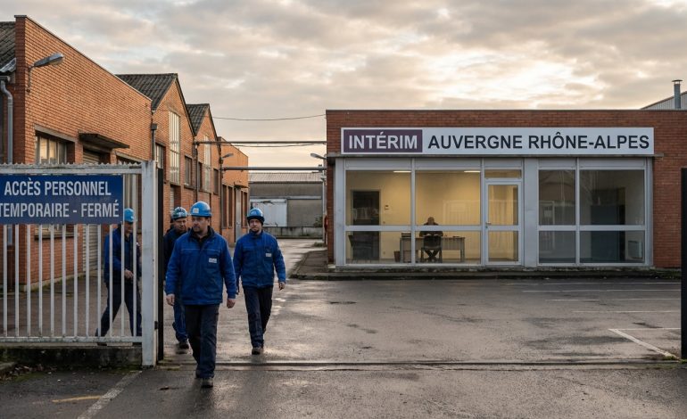 découvrez comment la région auvergne rhône-alpes connaît une baisse notable de l'intérim en 2025, analysant les causes et les impacts de cette décroissance sur le marché du travail local.