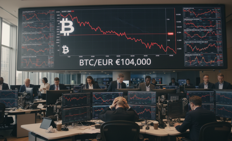 découvrez comment la crise au moyen-orient provoque une chute majeure du bitcoin à 104 000 €, affectant les marchés financiers mondiaux et les investisseurs.
