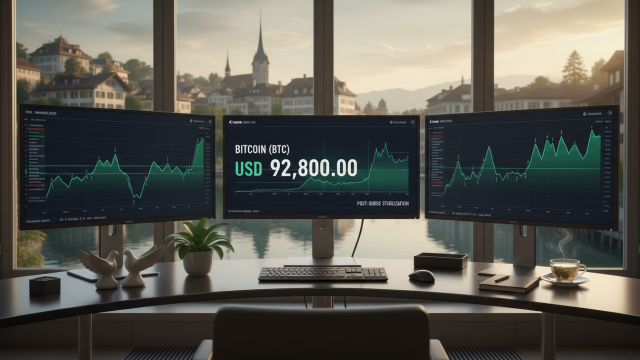 découvrez l'évolution du bitcoin, stable à 92,8k $ après une envolée spectaculaire, avec un marché qui se calme grâce à l'apaisement des tensions. analyse des tendances et perspectives.