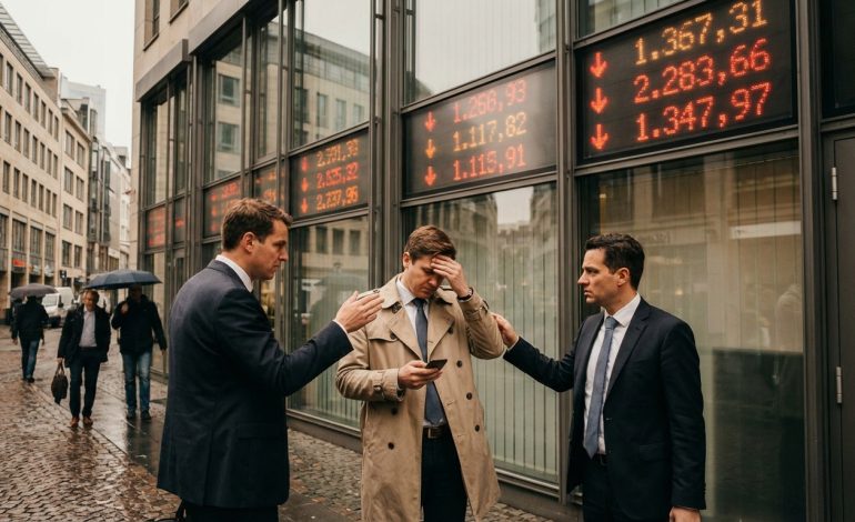 analyse des performances des bourses européennes marquées par une visibilité limitée et une lourdeur persistante sur les marchés financiers.