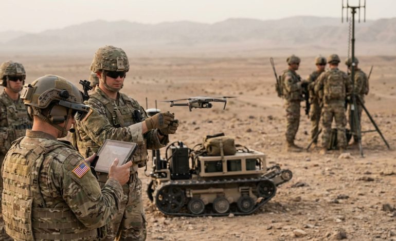 découvrez comment la technologie transforme les forces armées américaines dans le contexte du conflit au moyen-orient, révolutionnant stratégies et opérations militaires.