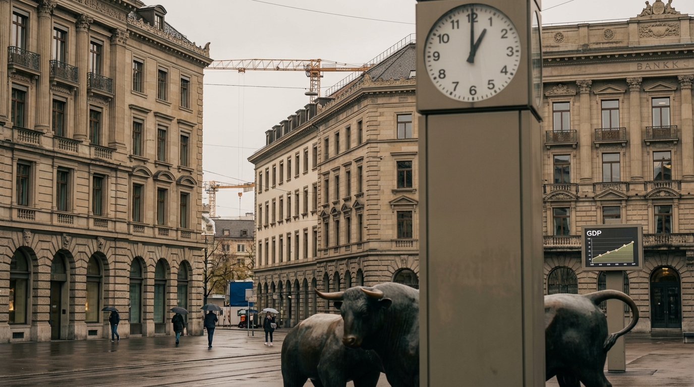 Conflit au Moyen-Orient : un frein notable sur l&rsquo;économie suisse, croissance ajustée à 1 %