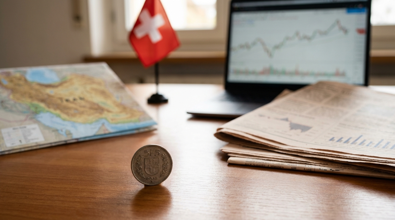 Conflit en Iran : les raisons pour lesquelles la Suisse tire avantage de la solidité persistante de son franc