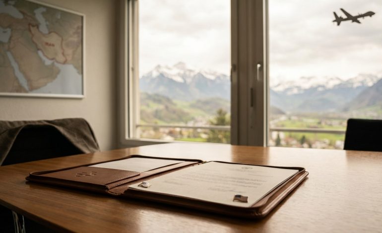 découvrez pourquoi les états-unis considèrent des survols militaires au-dessus de la suisse dans le contexte du conflit en iran et les enjeux géopolitiques associés.