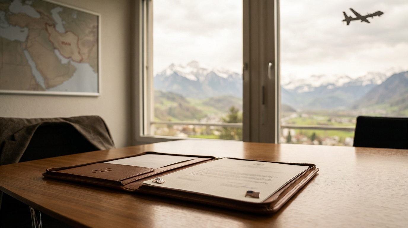 Conflit en Iran : pourquoi les États-Unis envisagent des survols militaires au-dessus de la Suisse