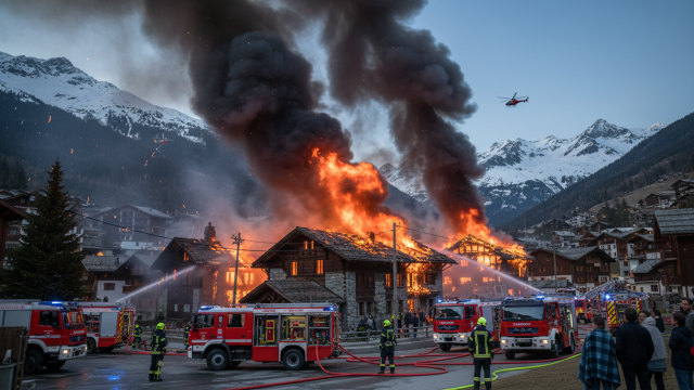 crans-montana en flammes : découvrez la mesure d'urgence majeure adoptée par la suisse suite au sinistre dévastateur, les actions prises pour protéger la région et les habitants.