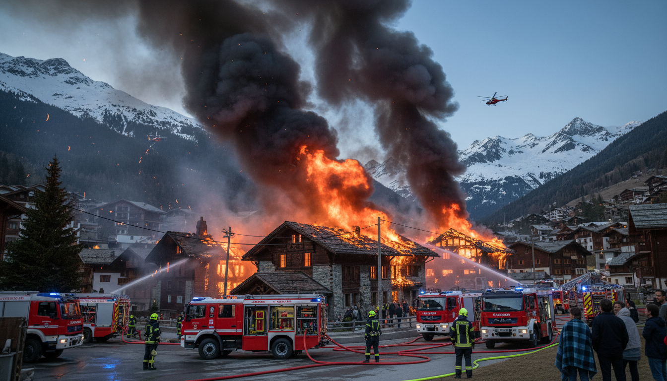 Crans-Montana en flammes : la Suisse adopte une mesure d&rsquo;urgence majeure après le sinistre