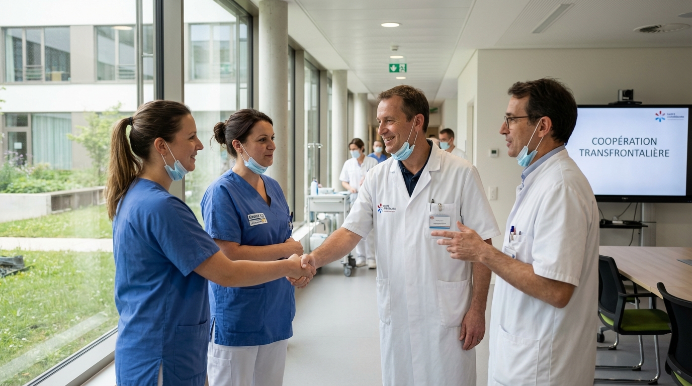 Dans le Grand Est, le Luxembourg séduit en premier les professionnels de santé des zones frontalières