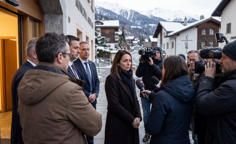 jessica moretti est suspectée d'avoir perçu en double ses indemnités journalières à crans-montana, provoquant un scandale dans cette station.