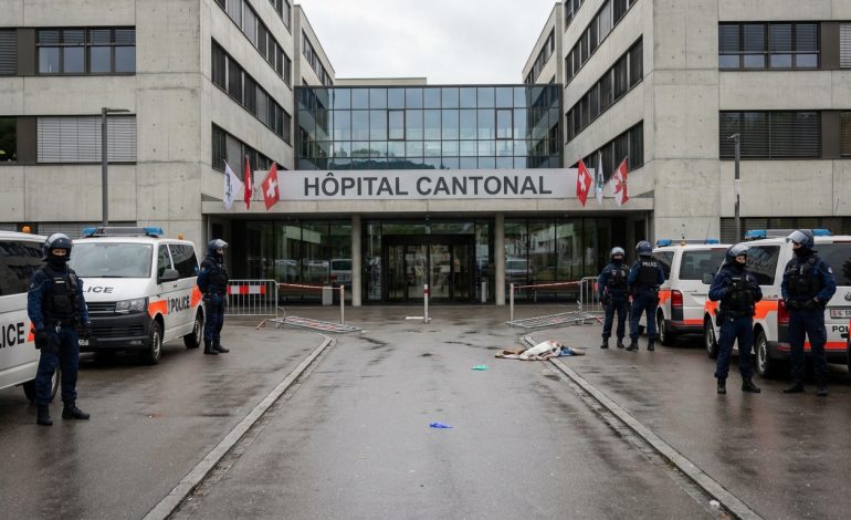 un suspect s'évade d'un hôpital en suisse avant de provoquer un incendie fatal auto-infligé, plongeant la région dans le drame et l'émotion.