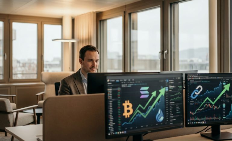 ETN crypto : Des flux optimistes pour Bitcoin, Solana, Chainlink et Hyperliquid malgré les décisions de la Fed