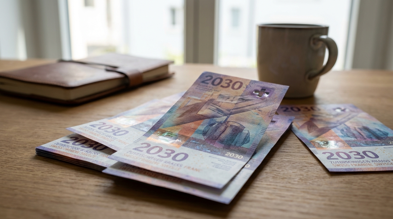 Économie : À quoi ressembleront les billets en francs suisses en 2030 ?
