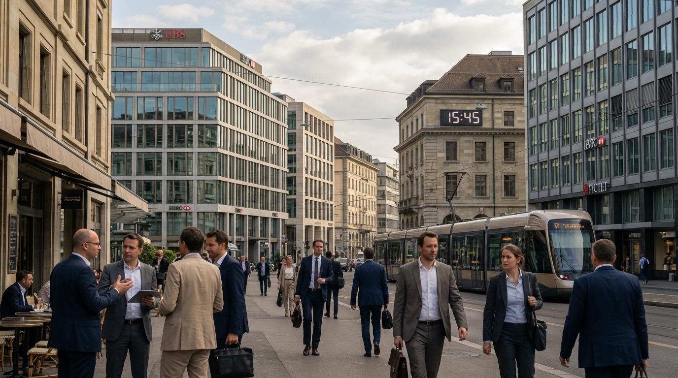 Économie : Genève en tête avec une croissance de 1,6 %, surpassant la moyenne suisse