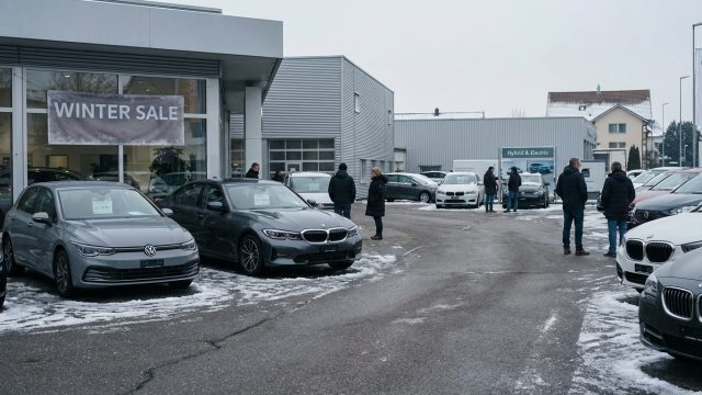en janvier, les ventes de voitures en europe enregistrent une forte baisse, particulièrement marquée par un déclin significatif des modèles à essence.