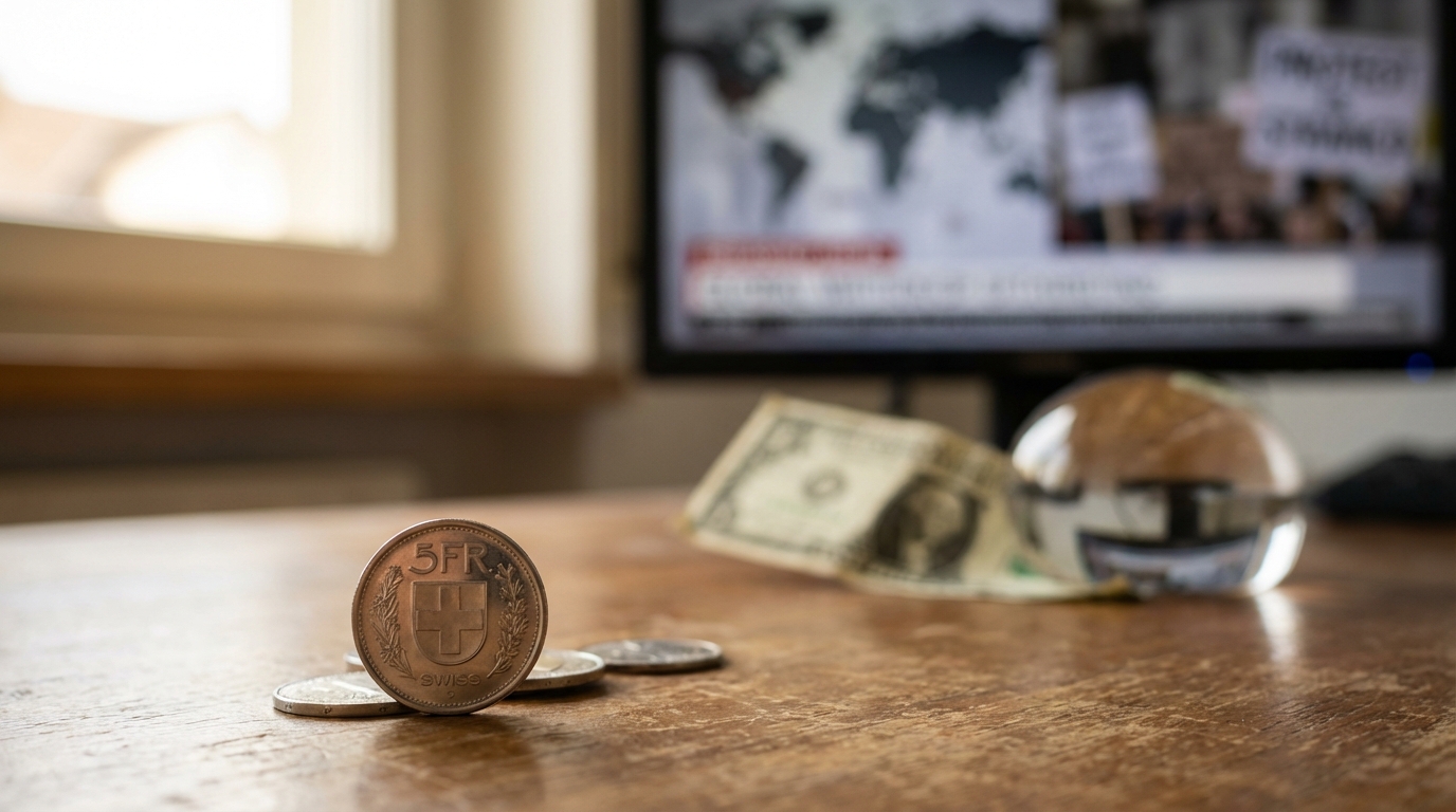 FOREX : Le franc, refuge sûr, rebondit face aux turbulences déclenchées par la guerre avec l&rsquo;Iran, dollar sous pression