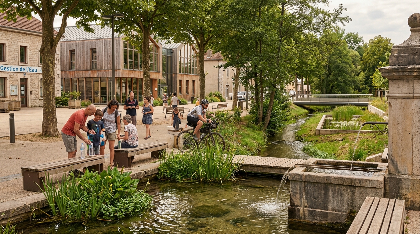 Franche-Comté : Santé, urbanisme et environnement – L&rsquo;eau, bien plus qu&rsquo;une simple question de tuyauterie