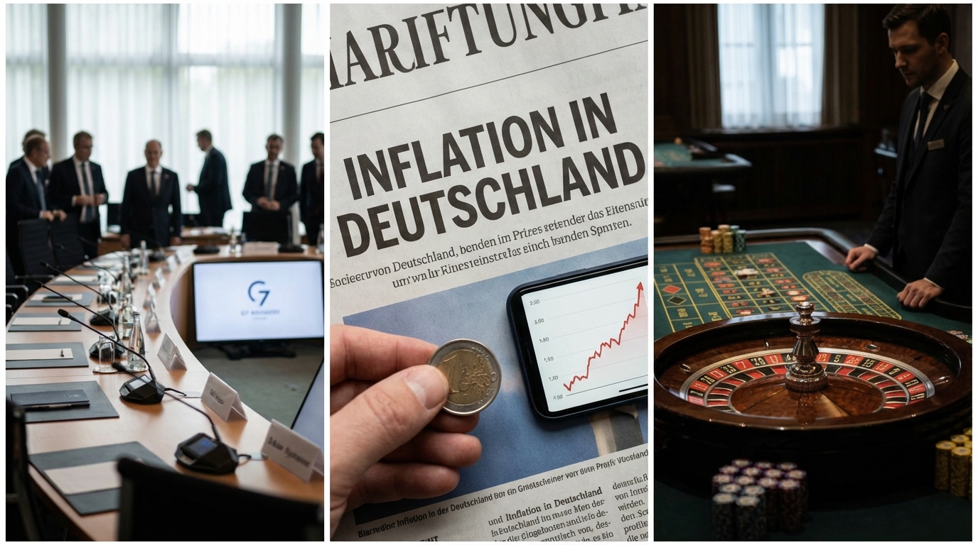 G7, inflation en Allemagne et Casino : les temps forts économiques du lundi