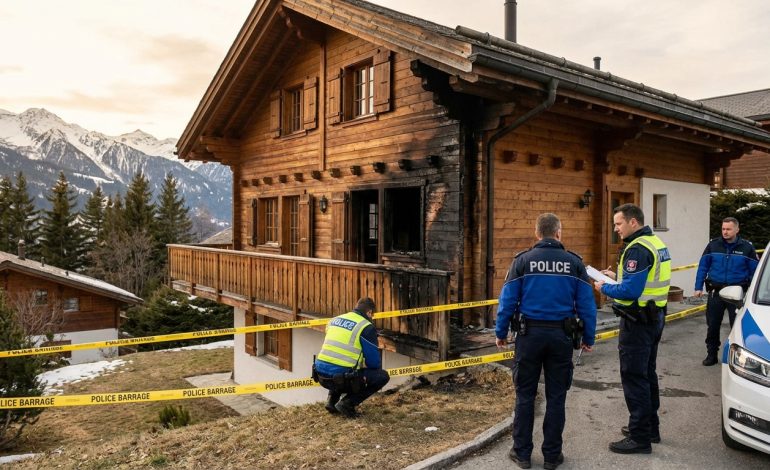 incendie à crans-montana : la police suisse mène une enquête approfondie sur des soupçons de fraudes financières liées à cet incident.