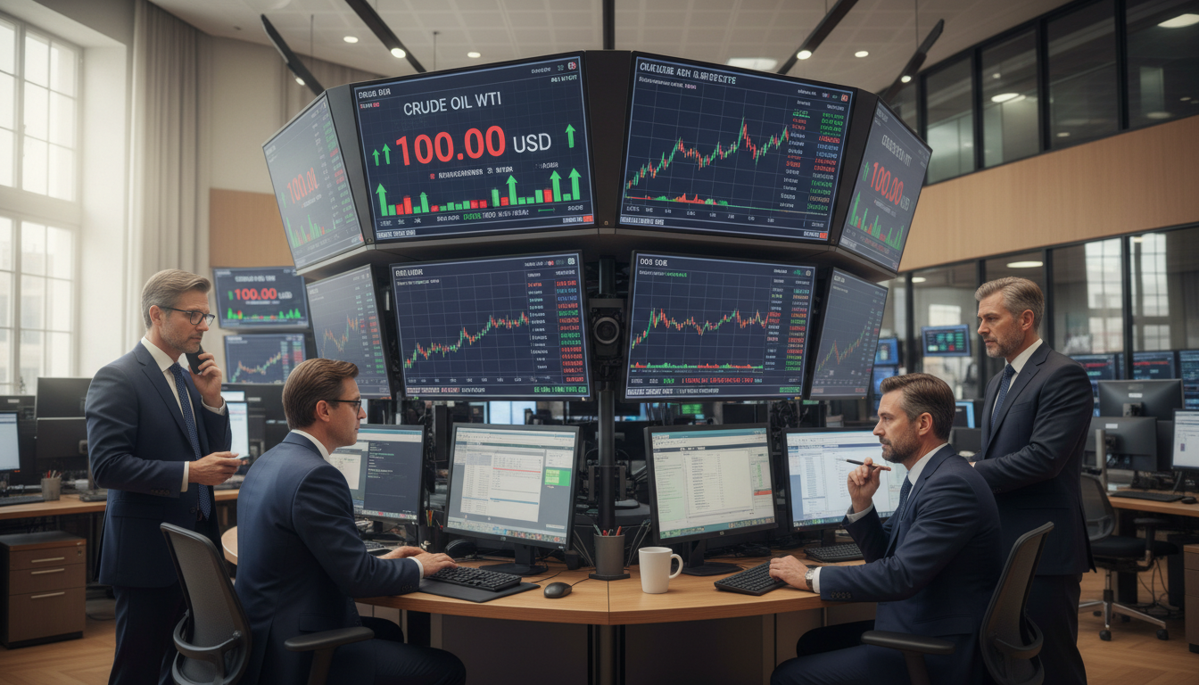 Journée de transactions : quand le pétrole à 100 dollars bouleverse l&rsquo;économie mondiale