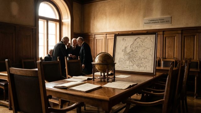 découvrez l'histoire de la neutralité suisse, un statut hérité du congrès de vienne de 1815, et explorez ses origines, implications et rôle dans la politique internationale.