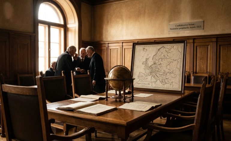 découvrez l'histoire de la neutralité suisse, un statut hérité du congrès de vienne de 1815, et explorez ses origines, implications et rôle dans la politique internationale.