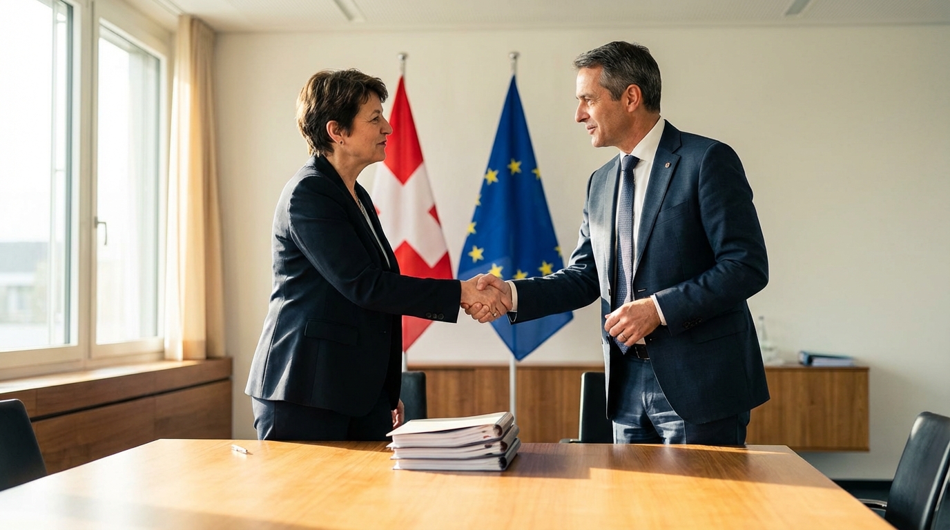 La Suisse et l’Union européenne intensifient leur coopération grâce à une nouvelle série d’accords
