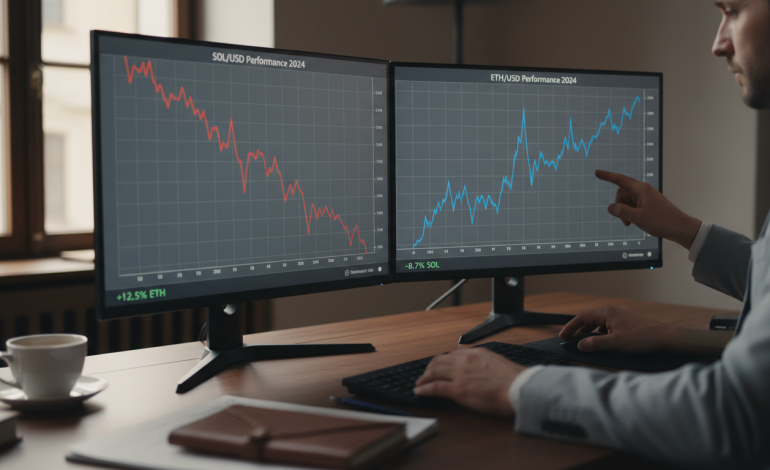 La contre-performance de Solana face à Ethereum en 2024 : une porte ouverte pour investir ?