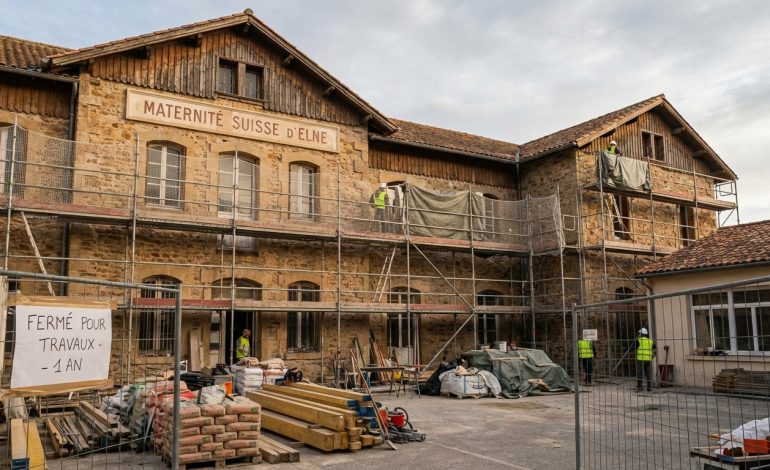 découvrez la transformation de l'ancienne maternité suisse d'elne, bientôt fermée pour un an afin de réaliser d'importants travaux de rénovation.