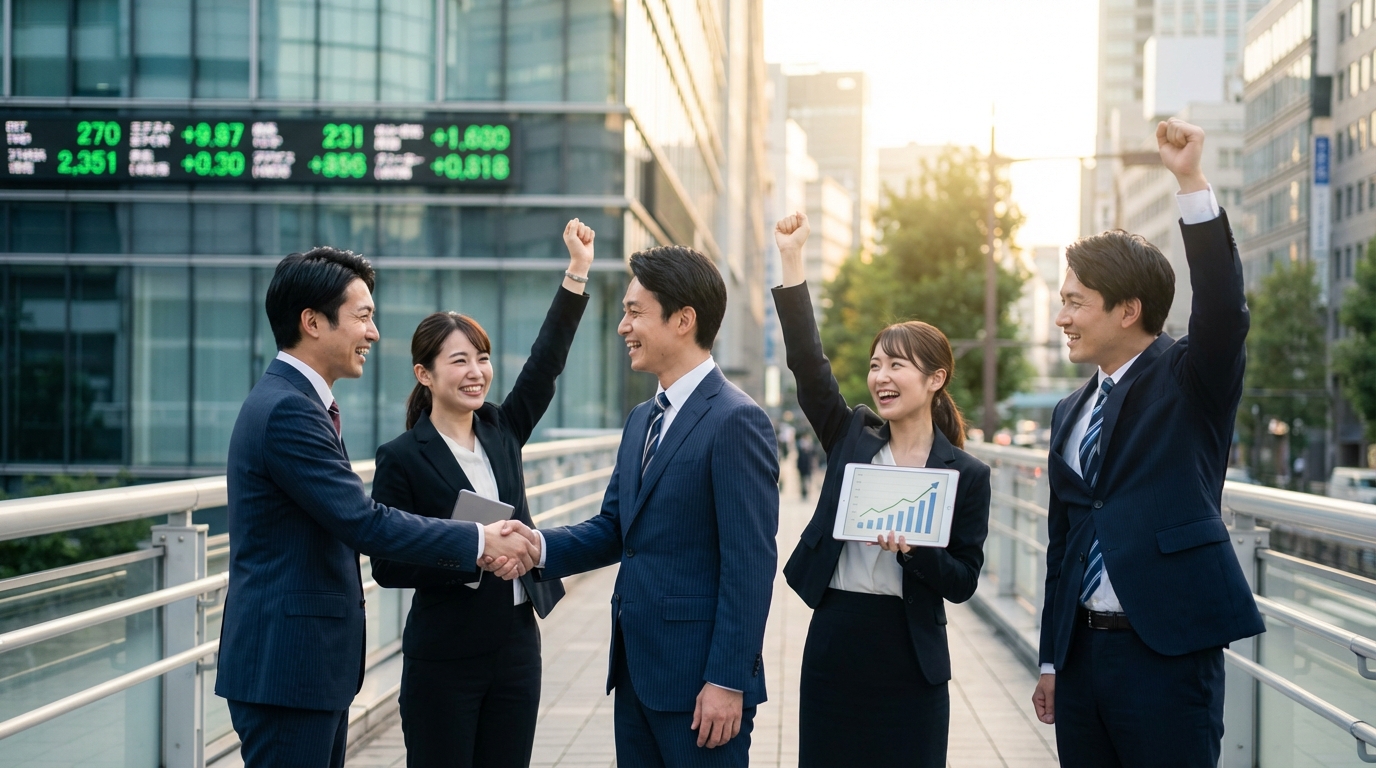 L&rsquo;économie japonaise conclut l&rsquo;année sur une note positive