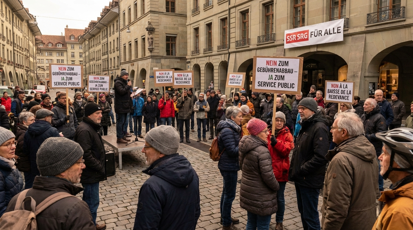 Les Suisses rejettent la réduction de la redevance destinée au financement de la SSR
