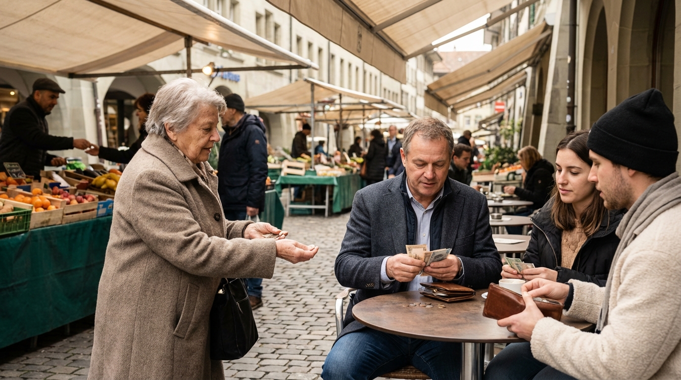 Les Suisses restent attachés à l&rsquo;argent liquide malgré une enquête révélant l&rsquo;évolution des habitudes de paiement